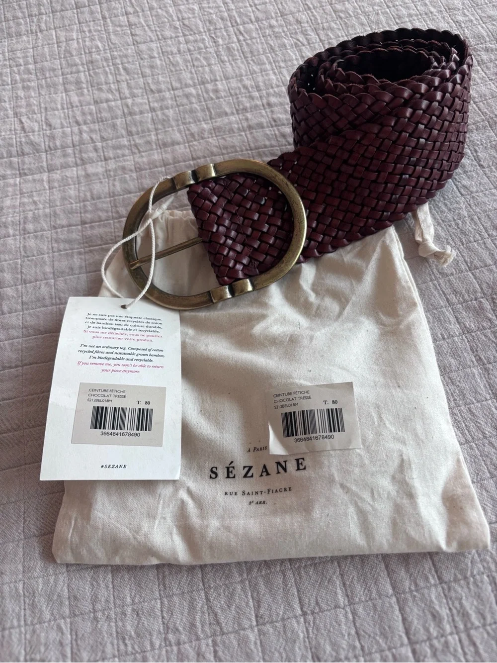 Sezane classic woven